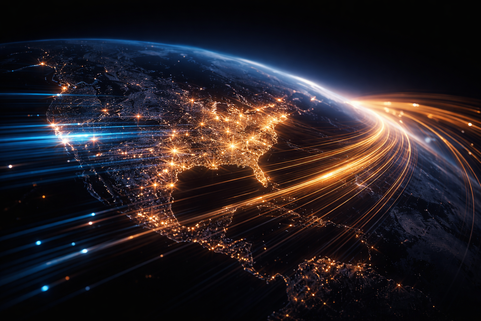 AI data flow visualization