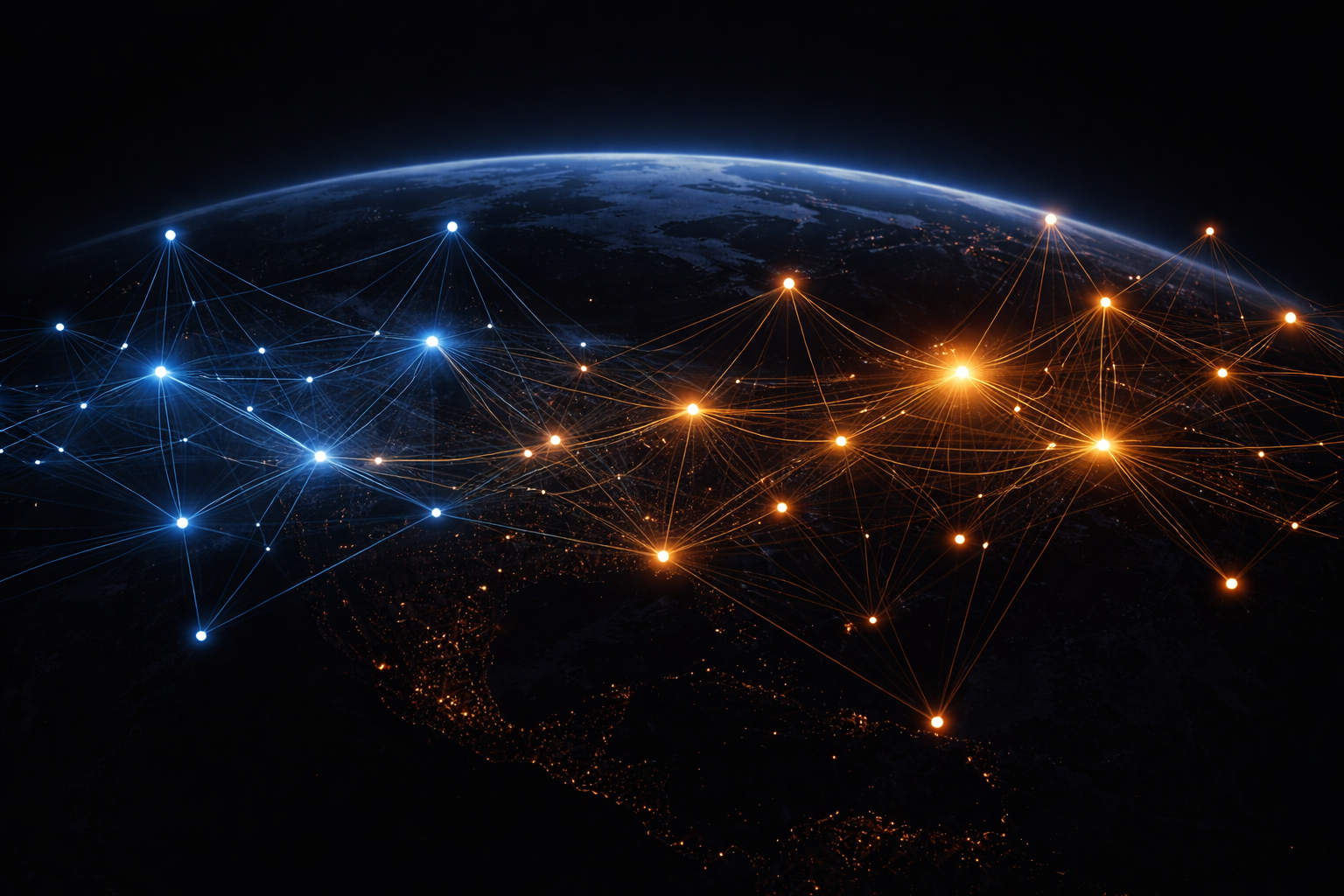 AI neural network visualization